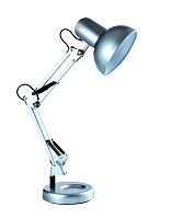 Светильник настольный на подставке Мелодия Света Е27 40Вт Серебро картинка 